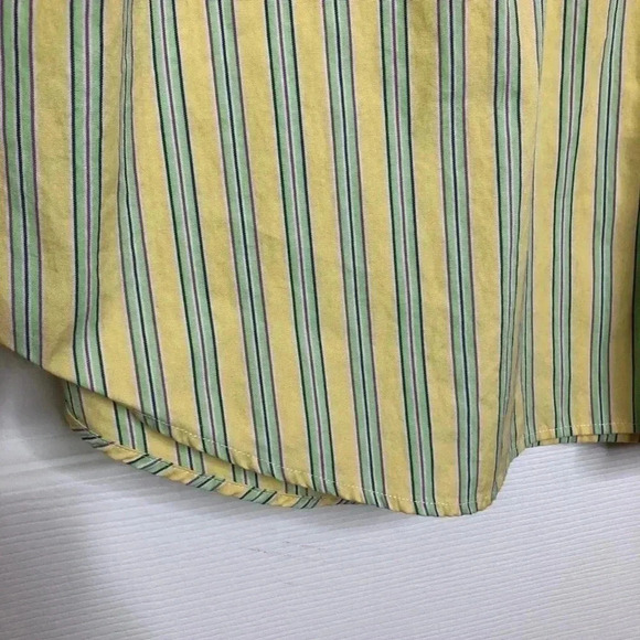 Polo By Ralph Lauren Dress Shirt Yellow Sz Large - Picture 2 of 16